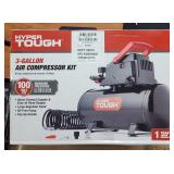NEW  Hyper Tough 3 Gal 100 PSI Oil free Portable