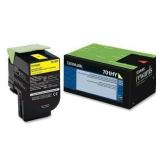 Lexmark 701 Yellow High Yield Toner Cartridge