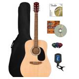 Fender Dreadnought Acoustic Guitar   Natural