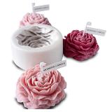 Peony Mold Peony Candle Mold Rose Mold Peony