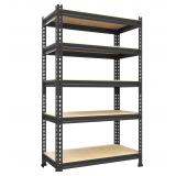 PrimeZone Storage Shelves 5 Tier Adjustable