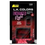 L a  COLORS Enchanted Night Artificial Nail Tips