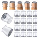 16 Pcs Chair Leg Protectors for Hardwood Floors