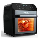 WETIE 13QT Air Fryer Oven  1700W  Black  12
