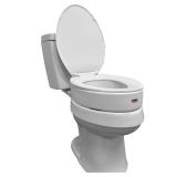 Carex Toilet Seat Riser  Elongated Raised Toilet