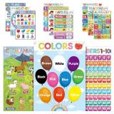 Yisong 12 Pieces Educational Learning Posters