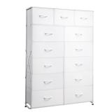 WLIVE Tall Dresser for Bedroom with 13 Drawers