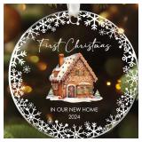 New Home Ornament 2024   First Home Ornament 2024