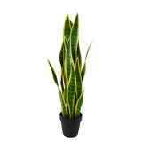 Artificial Snake Plant 2ft with 16 Leaves  Fake