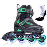 PAPAISON Adjustable Inline Skates for Kids and