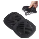 Hair Catcher Shower Drain Cover Sturdy Silicone 5