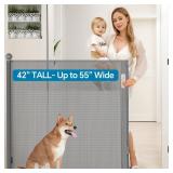 Bulubaky Extra Tall Safety Retractable Baby Gate