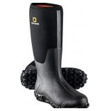 DRYCODE Rubber Rain Boots for Men Fishing Boots