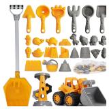 IOKUKI Long Shovel Sand Beach Toys with Big