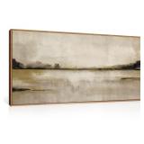 KAIRNE Abstract Mountain Lake Wall Art Set  3