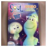 2 Disney Pixar SOUL Jumbo Color   Activity Book
