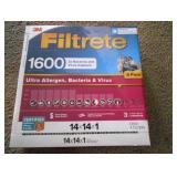 Filtrete 14x14x1 Ultra Allergen 2X Bacteria and