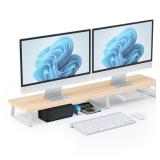 Large Dual Monitor Stand Riser   Monitor Stand