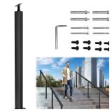 36  Undrilled Outdoor Handrail Post  Heavy Duty