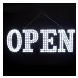 30 x10  Large LED Open Sign for Business   Unique
