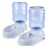 Automatic Pet Feeder and Water Dispenser Gravity