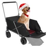 REDCAMP Folding Dog Wagon Cart with Extendable
