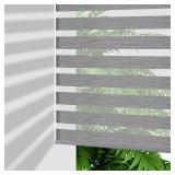 Joydeco Cordless Zebra Blinds for Windows  Dual