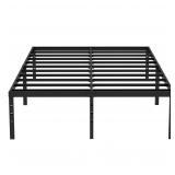 Queen Bed Frame Metal Platform  Max 3500lbs Heavy