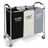 Laundry Basket with Wheels  240l Laundry Hamper