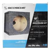 Scosche SE12KT WM1SD 12 in  Single Car Subwoofer