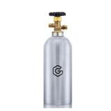5lb Aluminum New CO2 Tank  DOT Approved Gas