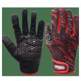 Hyper Tough Stretch Knit Mechanic Glove  Non Slip