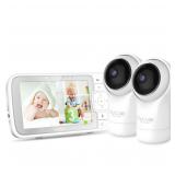 Hubble View Pro Twin 5  Video Baby Monitor with