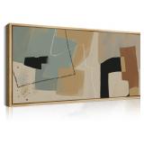 DRACIT Geometric Canvas Wall Art 20   40 Inch