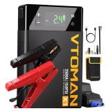 VTOMAN X1 Jump Starter with Air Compressor  2500A