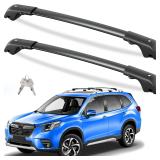 Lockable 220lbs Roof Rack Cross Bars Compatible