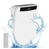 Bidet Toilet Seat  Heated Toilet Seat Round Shape