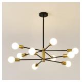 Modern Sputnik Chandelier Ceiling Light Fixture