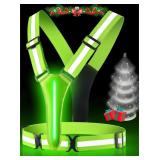 LED Light Up Running Vest Reflective Vest Running