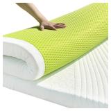 2 Inch Twin Memory Foam Mattress Topper  Cooling