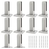 LukLoy 304 Stainless Steel Square Glass Spigots