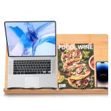 wishacc 24  Oversized Large Bamboo Book Stand