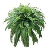 Artificial Boston Ferns for Outdoors 48Inch Extra