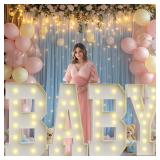 Marquee Letters for Baby Shower Decorations 4FT
