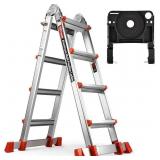 HBTower Ladder  A Frame 4 Step Extension Ladder