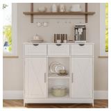 Storage Cabinet  Coffee Bar Cabinet with 2