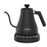COSORI Electric Gooseneck Kettle with 5