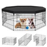 Dog Pen Pet Playpen Dog Fence Indoor Foldable