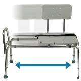 DMI Tub Transfer Bench and Sliding Shower Chair