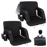 Stadium Seats with Back Support  Bleacher Chairs